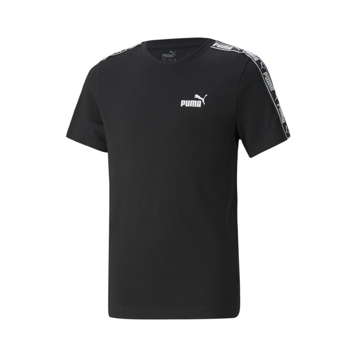 Kleidung Jungen T-Shirts & Poloshirts Puma 848371-01 Schwarz