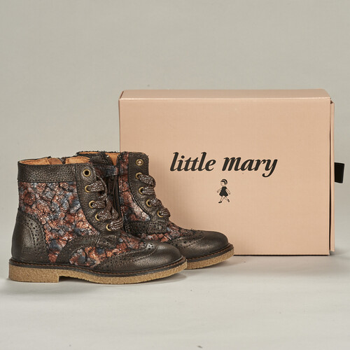 Schuhe Mädchen Low Boots Little Mary DAISY Braun