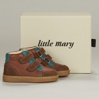 Schuhe Jungen Sneaker High Little Mary LEIO Braun