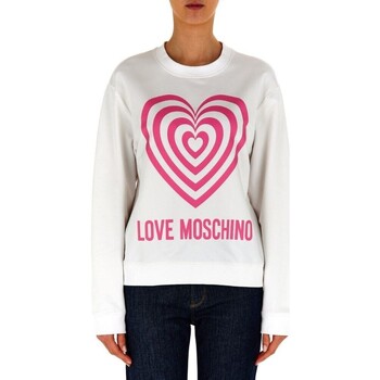 Kleidung Damen Sweatshirts Love Moschino W6306 56 E2246 Weiss