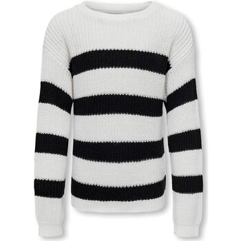 Only  Pullover 15301987 SIF STRIPED-WHITE/BLACK