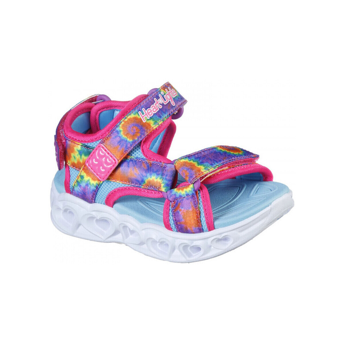 Schuhe Kinder Sandalen / Sandaletten Skechers Heart lights sandals-color gr Multicolor