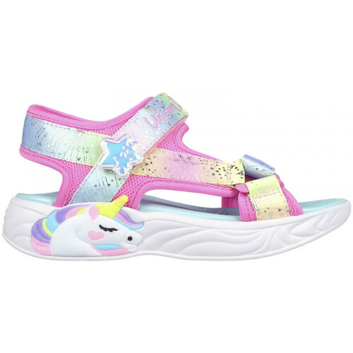 Schuhe Mädchen Sandalen / Sandaletten Skechers Unicorn dreams sandal - majes Multicolor