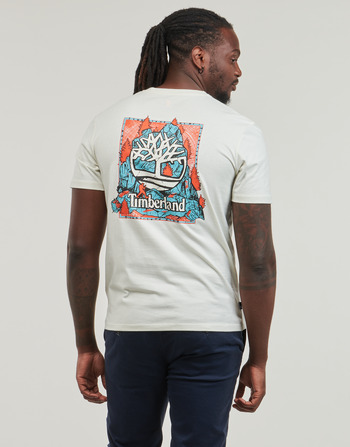 Timberland Back Graphic Short Sleeve Tee Weiss