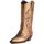 Schuhe Damen Stiefel Alpe 2084 Gold