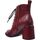 Schuhe Damen Low Boots Metamorf'Ose Paliki Rot