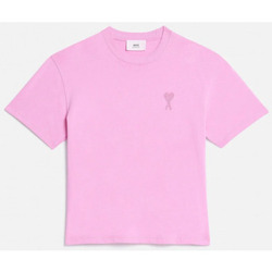 Kleidung Herren T-Shirts & Poloshirts Ami Paris T SHIRT UTS004.726 Rosa