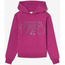 Kleidung Mädchen Sweatshirts Le Temps des Cerises Kapuzen-sweatshirt CELIAGI Rosa