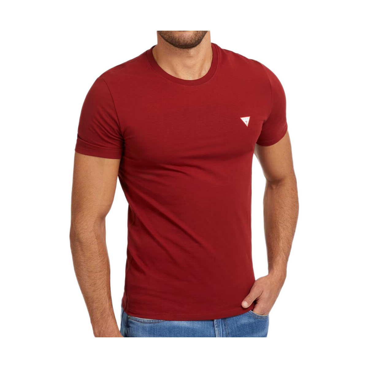 Kleidung Herren T-Shirts & Poloshirts Guess G-M2YI24J1314 Rot