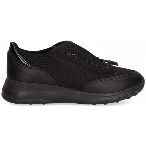 Schuhe Damen Sneaker Geox 70616 Schwarz
