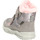 Schuhe Mädchen Stiefel Superfit Klettstiefel Glacier 1-009226-2500 Grau