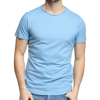 Kleidung Herren T-Shirts & Poloshirts Tommy Hilfiger DM0DM09586 Blau