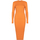 Kleidung Damen Kurze Kleider Silvian Heach PGA22208VE Orange