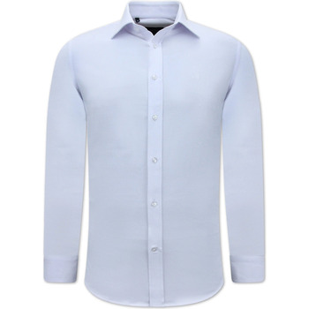 Kleidung Herren Langärmelige Hemden Gentile Bellini Oxford Hemd Weiss
