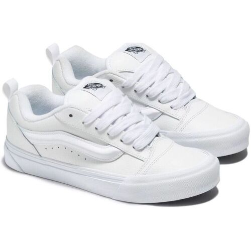 Schuhe Damen Sneaker Vans KNU SKOOL - VN0009QCW00-WHITE Weiss