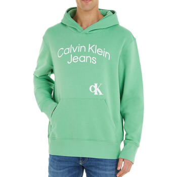Kleidung Herren Sweatshirts Calvin Klein Jeans J30J323743 Grün