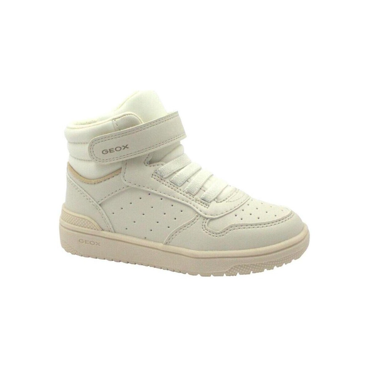 Schuhe Kinder Sneaker High Geox GEO-I23-J36HXA-IV-b Weiss