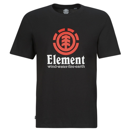 Kleidung Herren T-Shirts Element VERTICAL SS Schwarz