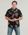 Kleidung Herren Kurzärmelige Hemden Quiksilver APERO CLASSIC SS Schwarz / Multicolor