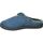 Schuhe Herren Hausschuhe Calz. Roal R12017 Blau