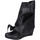 Schuhe Damen Low Boots Donna Carolina BC982 Schwarz