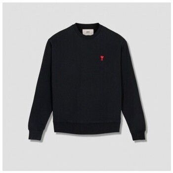 Kleidung Herren Sweatshirts Ami Paris SWEAT AMI DE COEUR BFUSW001.730 BLACK Schwarz