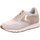 Schuhe Damen Sneaker Voile Blanche Julia 2017071-04-3B18 Beige