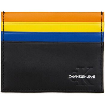 Taschen Herren Portemonnaie Calvin Klein Jeans K50K505002 UNDERCOVER CARDHOLDER-OGK FASHION BLACK Schwarz