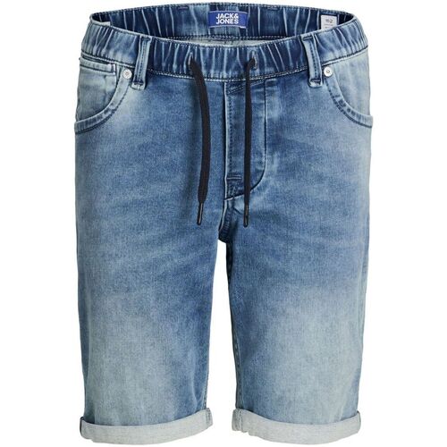 Kleidung Jungen Shorts / Bermudas Jack & Jones 12173120 DASH-BLUE DENIM Blau