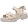 Schuhe Damen Sandalen / Sandaletten Tom Tailor Sandaletten 53972 5397205 cream Beige