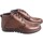 Schuhe Herren Multisportschuhe Baerchi 5321 braune Herrenstiefelette Braun