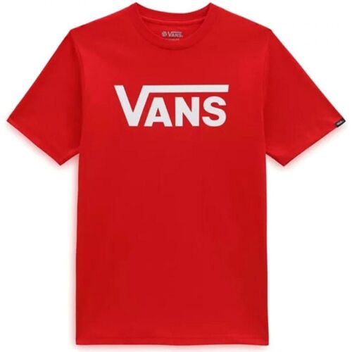 Kleidung Kinder T-Shirts & Poloshirts Vans VN000IVFBWH1-RED Rot