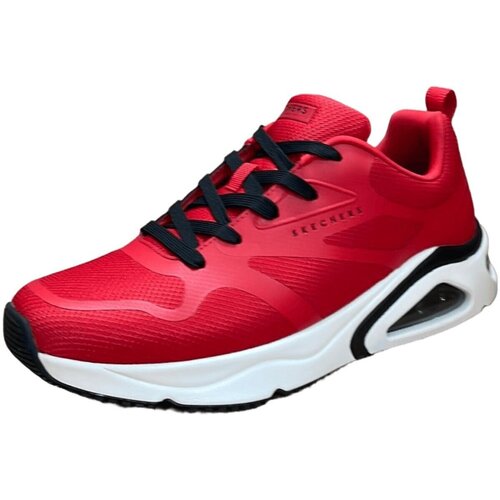 Schuhe Herren Sneaker Skechers TRES-AIR UNO revolution air 183070 RED Rot