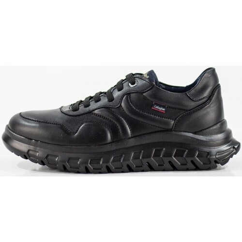 Schuhe Herren Sneaker Low CallagHan Zapatillas  en color negro para Schwarz