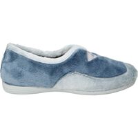 Schuhe Damen Hausschuhe Cosdam 13128 Blau