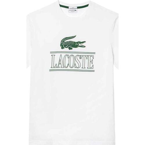 Kleidung T-Shirts Lacoste  Weiss
