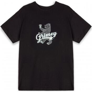 Kleidung Herren T-Shirts Grimey  Schwarz
