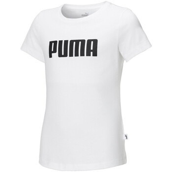Kleidung Mädchen T-Shirts & Poloshirts Puma 854972-05 Weiss