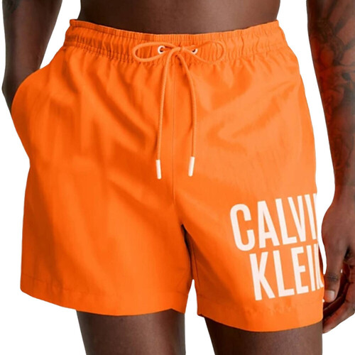 Kleidung Herren Badeanzug /Badeshorts Calvin Klein Jeans KM0KM00794 Orange