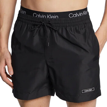 Kleidung Herren Badeanzug /Badeshorts Calvin Klein Jeans KM0KM00815 Schwarz