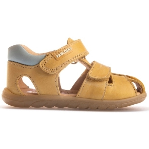 Schuhe Kinder Sandalen / Sandaletten Pablosky Baby 025888 B - Soul Yellow Braun