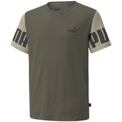 Kleidung Jungen T-Shirts & Poloshirts Puma 589335-44 Grün