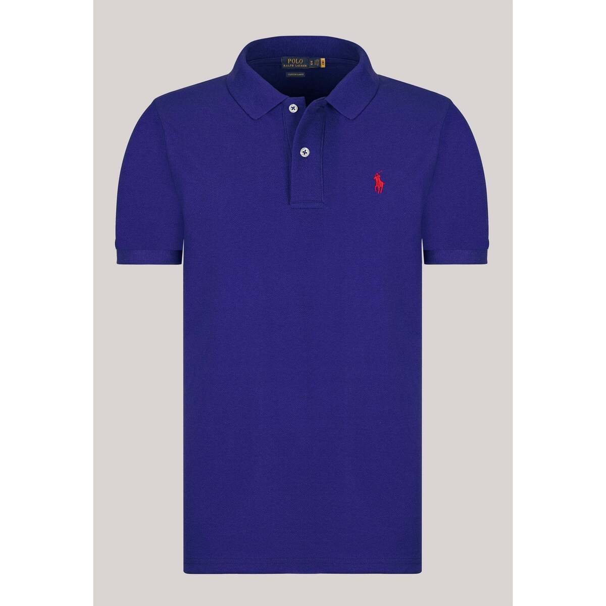 Kleidung Herren T-Shirts & Poloshirts Ralph Lauren - Homme Polo Slim Fit BLEU Blau