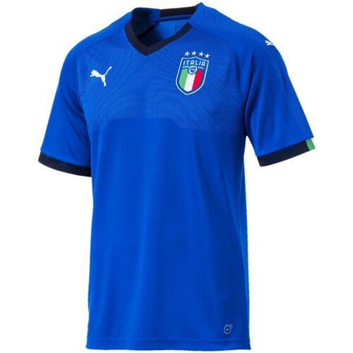 Kleidung Herren T-Shirts & Poloshirts Puma Sport Italien Heimtrikot Home Jersey WM 2018 blau 752281-001 Other