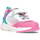 Schuhe Mädchen Sneaker Low Biomecanics ELASTISCHE SPORTBIOMECHANIK 231235-F WHITE_FUCHSIA