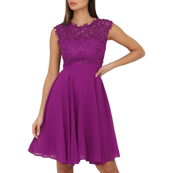 Kleidung Damen Kleider La Modeuse 32648_P74130 Violett