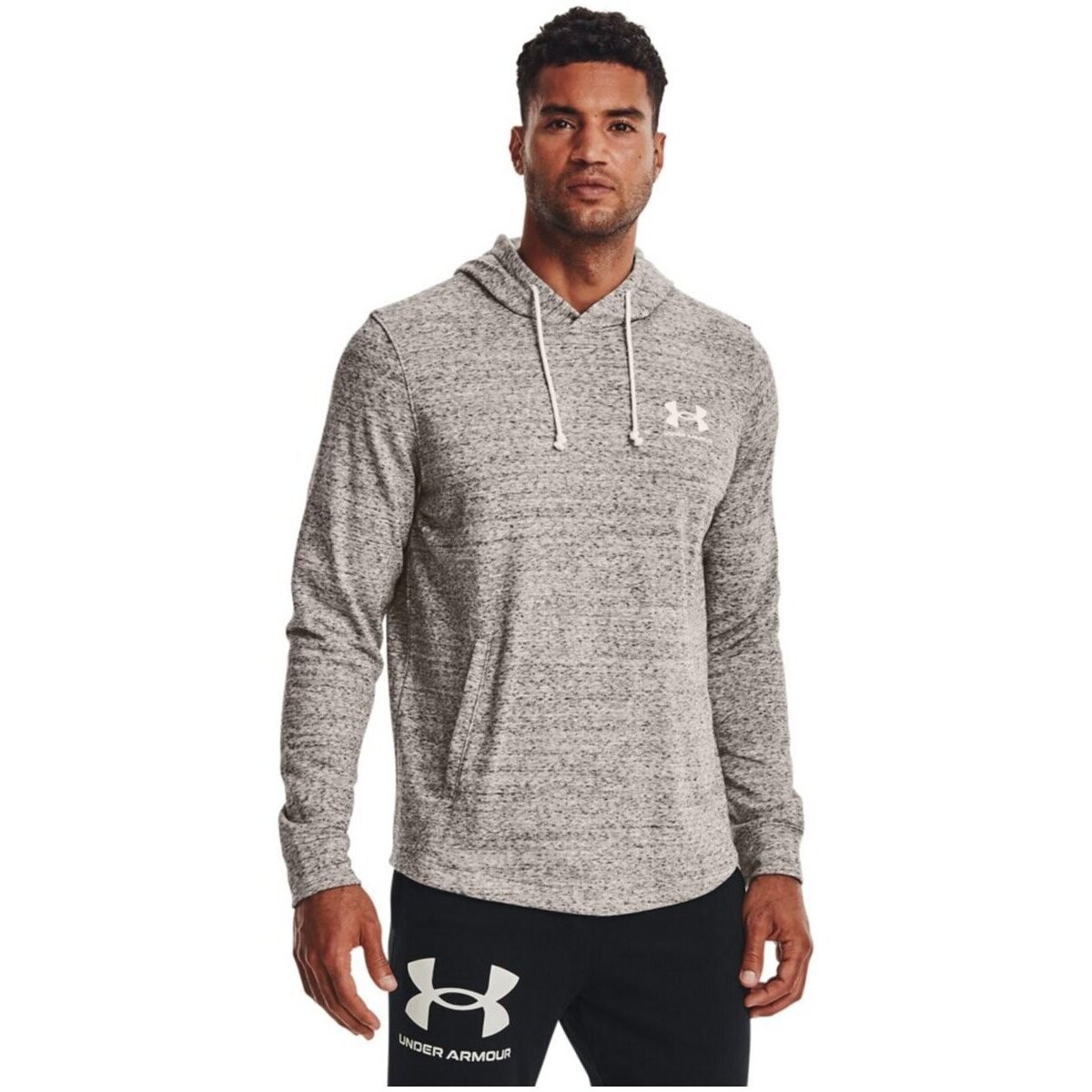 Kleidung Herren Pullover Under Armour Sport UA Rival Terry LC HD-BLK 1370401 112 Other