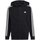 Kleidung Jungen Sweatshirts adidas Originals Sport U 3S FL FZ HOOD,BLACK/WHITE HR6331/000 Schwarz
