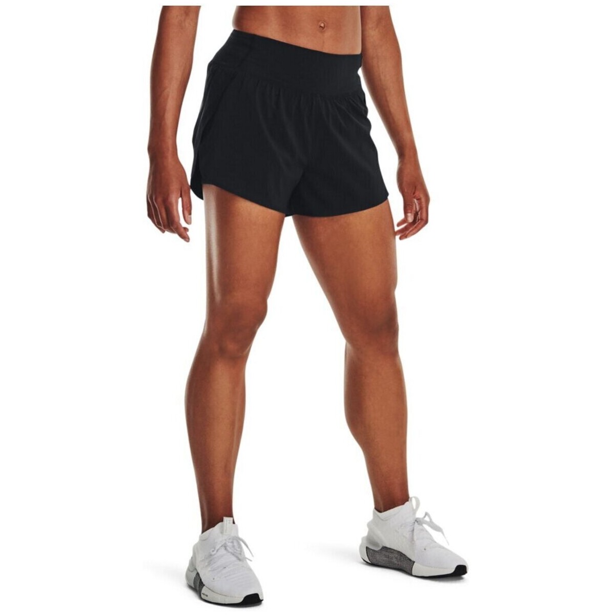 Kleidung Damen Shorts / Bermudas Under Armour Sport 2-in-1 Short-BLK 1376936/001 Schwarz