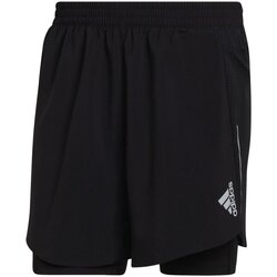 Kleidung Herren Shorts / Bermudas adidas Originals Sport D4R 2IN1 SHORT H58579 Schwarz